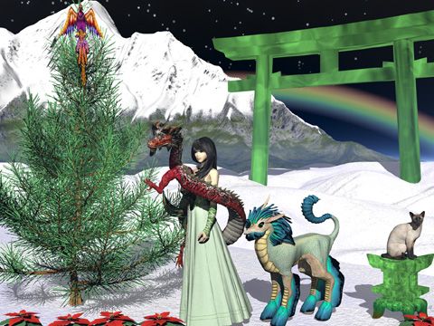 Oriental Christmas Fantasy