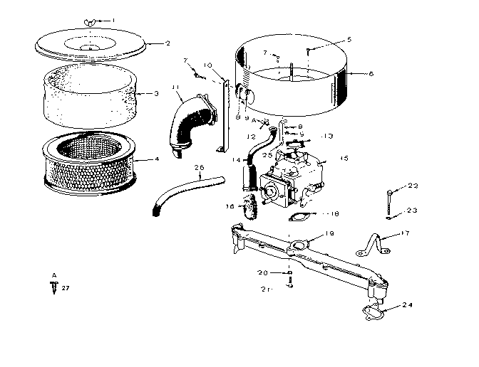ONAN 20hp horizontal shaft opposed piston engine diagrams