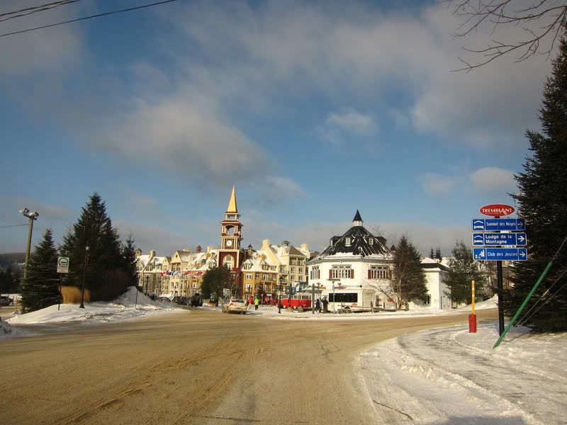 Entering Tremblant