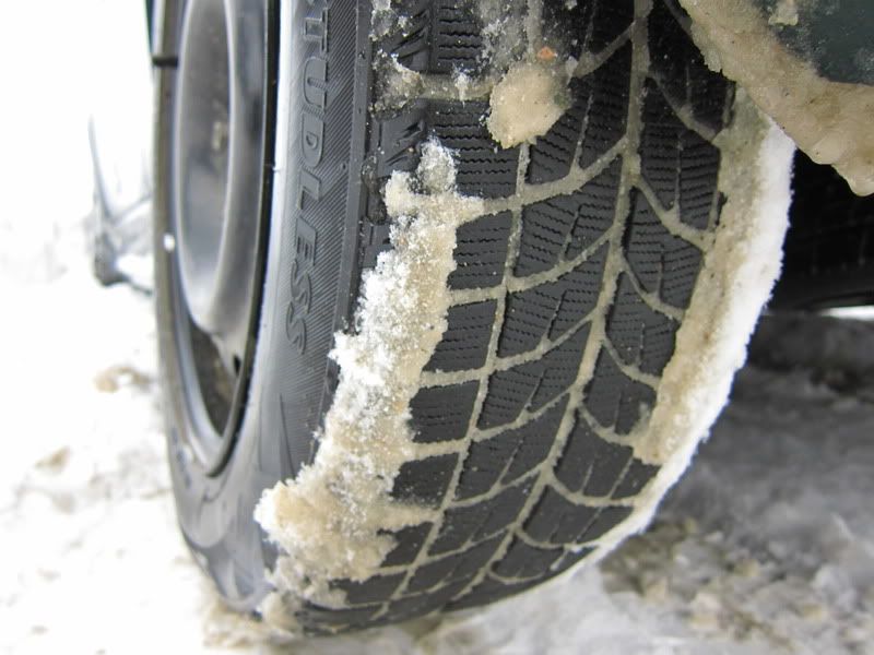 Winter tires are a must