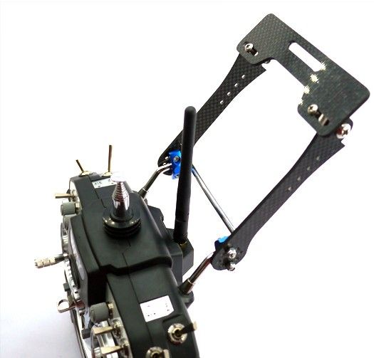 7-8/" FPV Aerial Monitor Carbon Fiber Folding Transmitter Holder Stand Display RC