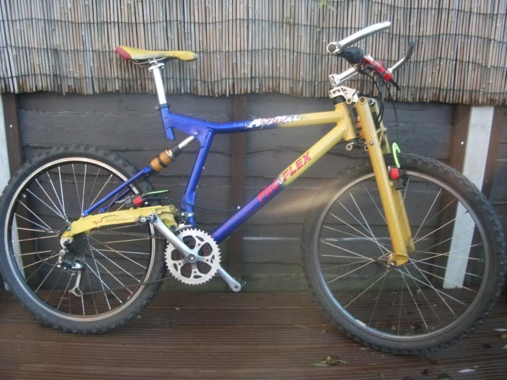 proflex animal mountain bike