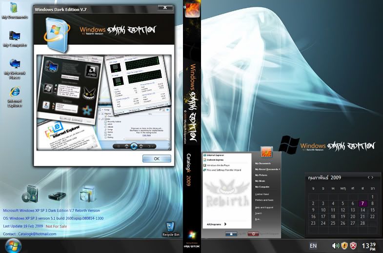Windows Xp Pro Sp3 Dark Edition Rebuild Versions