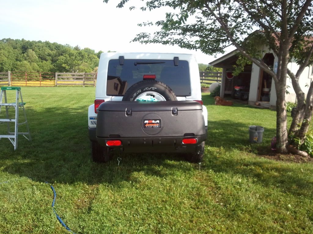 Jeep cargo box hitch #3