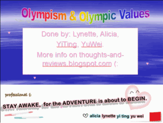 Olympism & Olympic Values!
