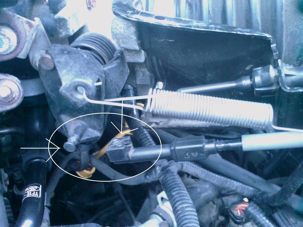 2005 Ford escape throttle cable #8