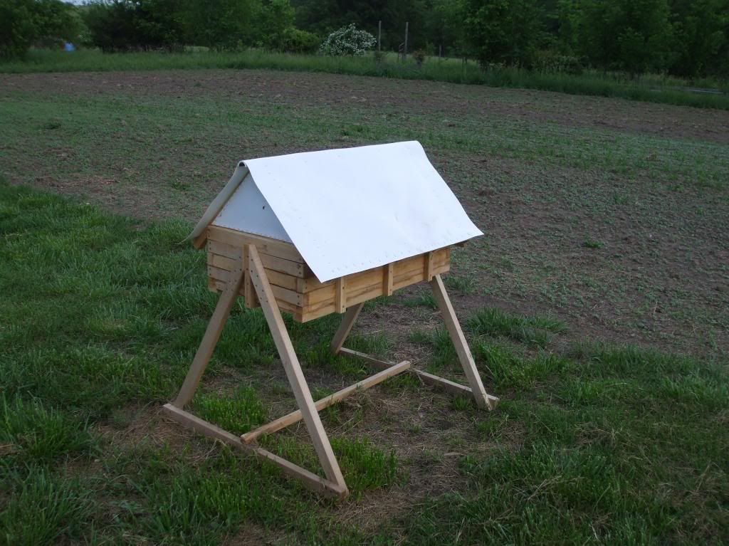 My New Tanzanian Top Bar Garden Hive
