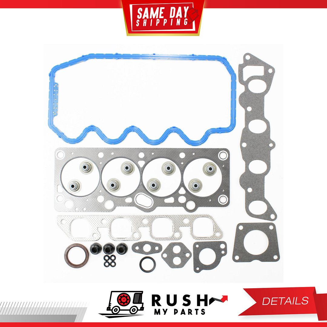 Head Gasket Set Timing Belt Kit Bolts Fits 92-96 Ford Mercury 1.9L VIN J Cu.116