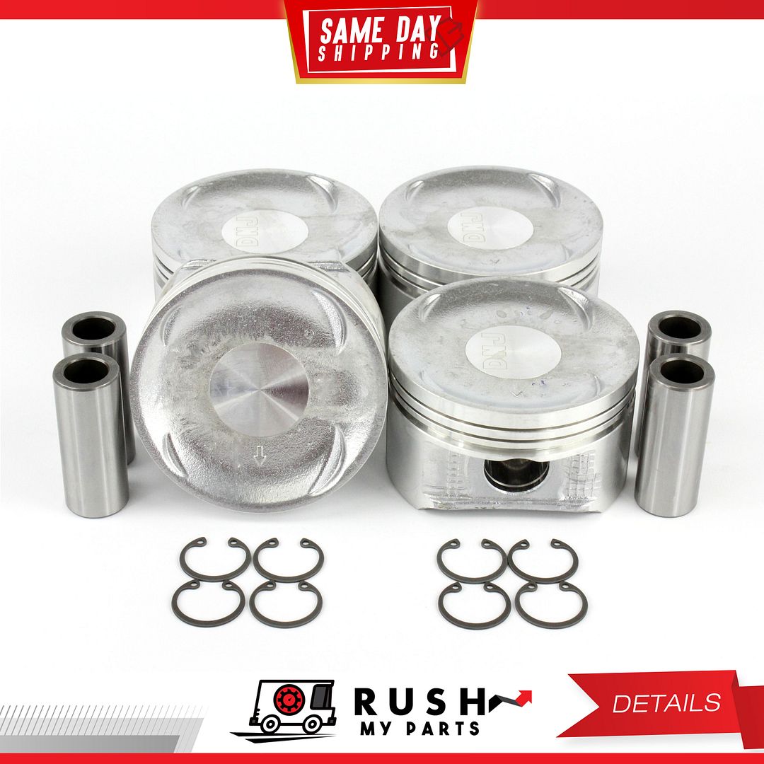 DNJ PR214.40 o//s Piston Ring Set For 98-02 Acura Honda Accord CL 2.3L SOHC 16v