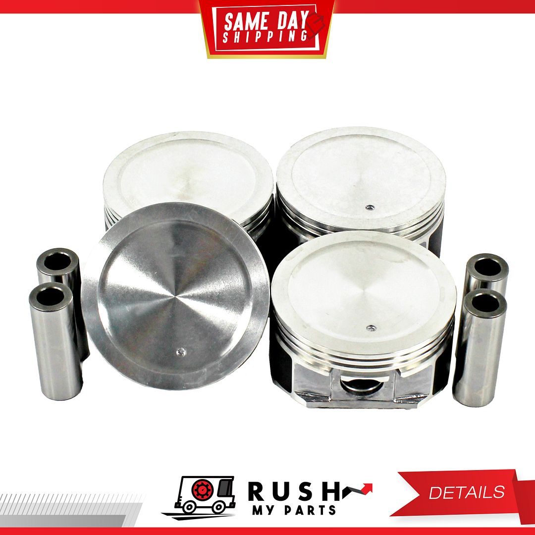 DNJ P180.20 Oversize Complete Piston Set For 08-15 Mitsubishi Lancer 2.4L DOHC