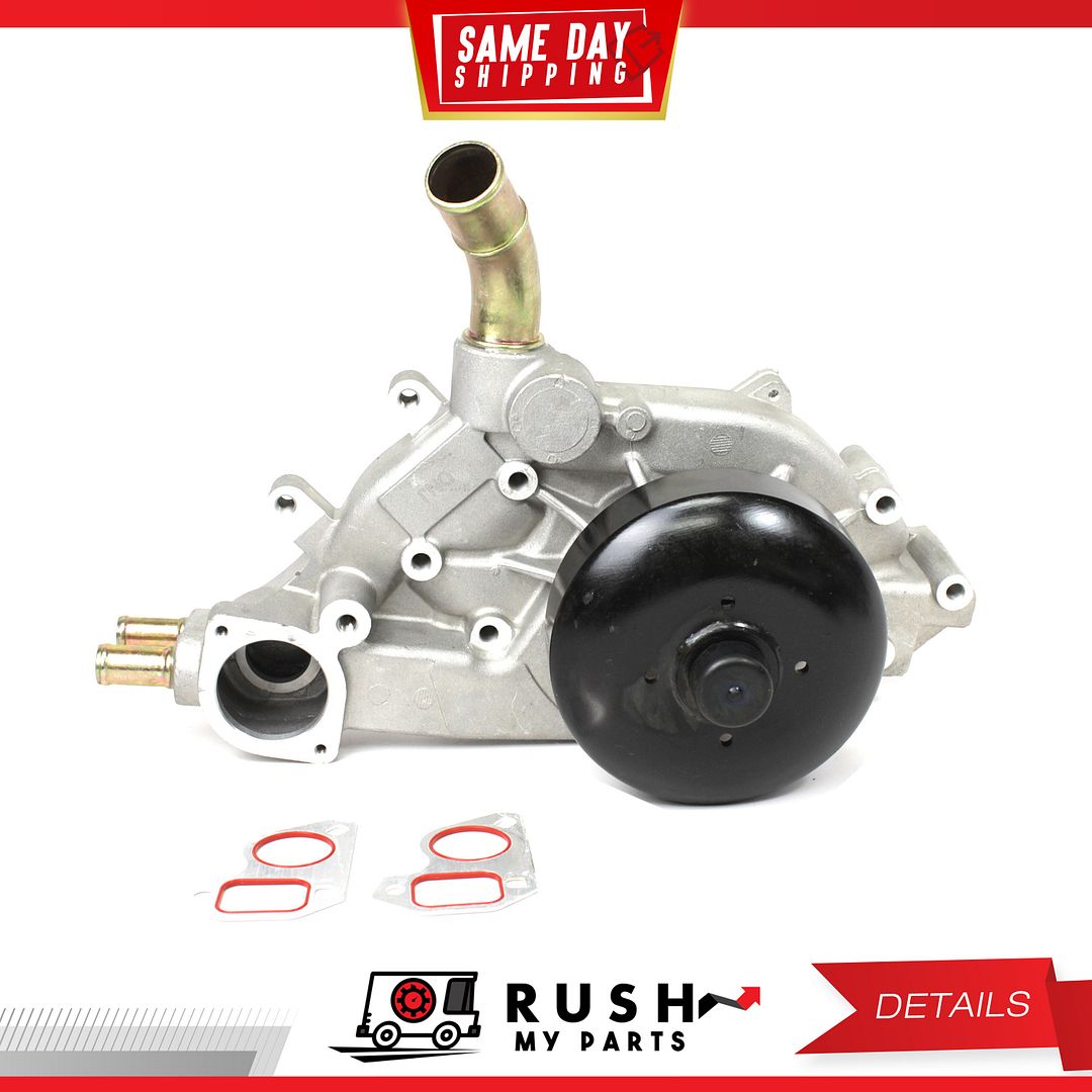 DNJ WP3165 Water Pump For 99-04 Isuzu Chevrolet Ascender 4.8L-6.0L V8 OHV 16v