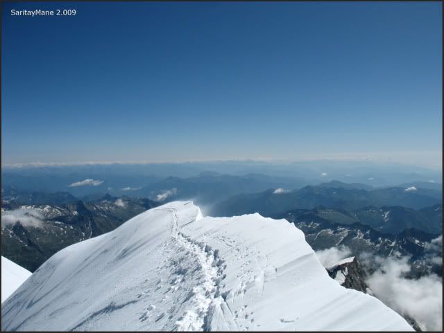 PARROTSPITZE (14,553 ft) - ZUMSTEINSPITZE (14,970 ft) - SIGNALKUPPE OR ...