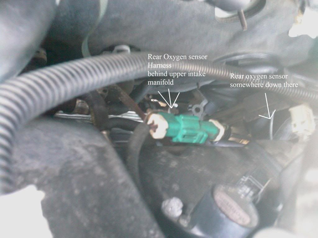 2000 Ford focus o2 sensor location